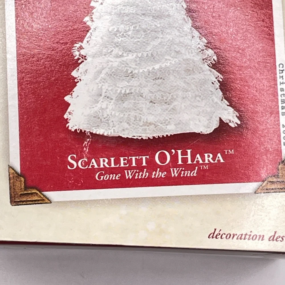 Hallmark 2002 Scarlett O'Hara Keepsake Ornament IN BOX